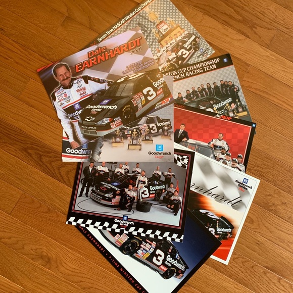 Collectible Dale Earnhardt fan cards - set of 8 - Picture 7 of 7